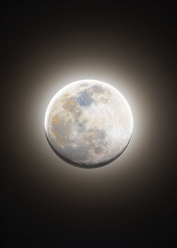 Waxing Gibbous Moon