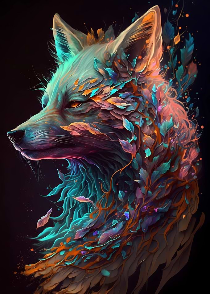Wolf Whimsical