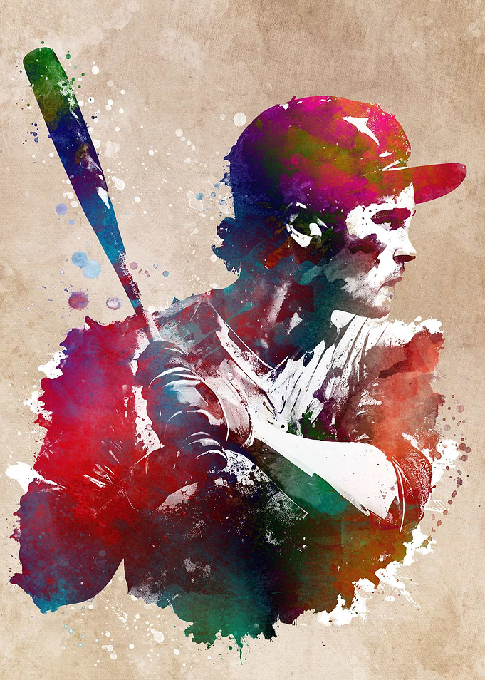 Baseball player sport