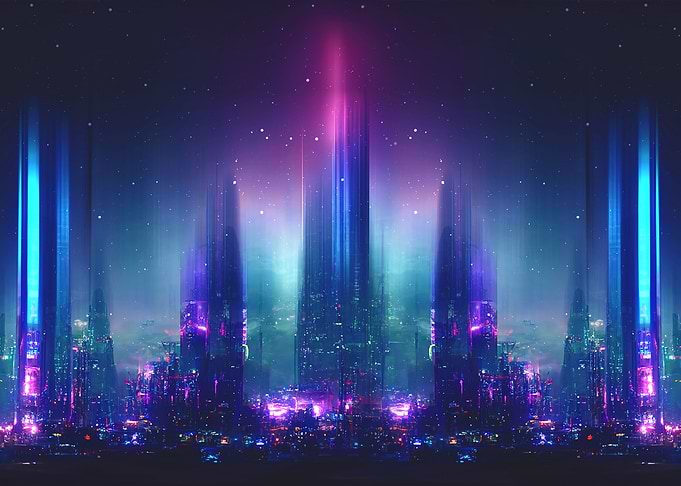 Cyberpunk Neon City