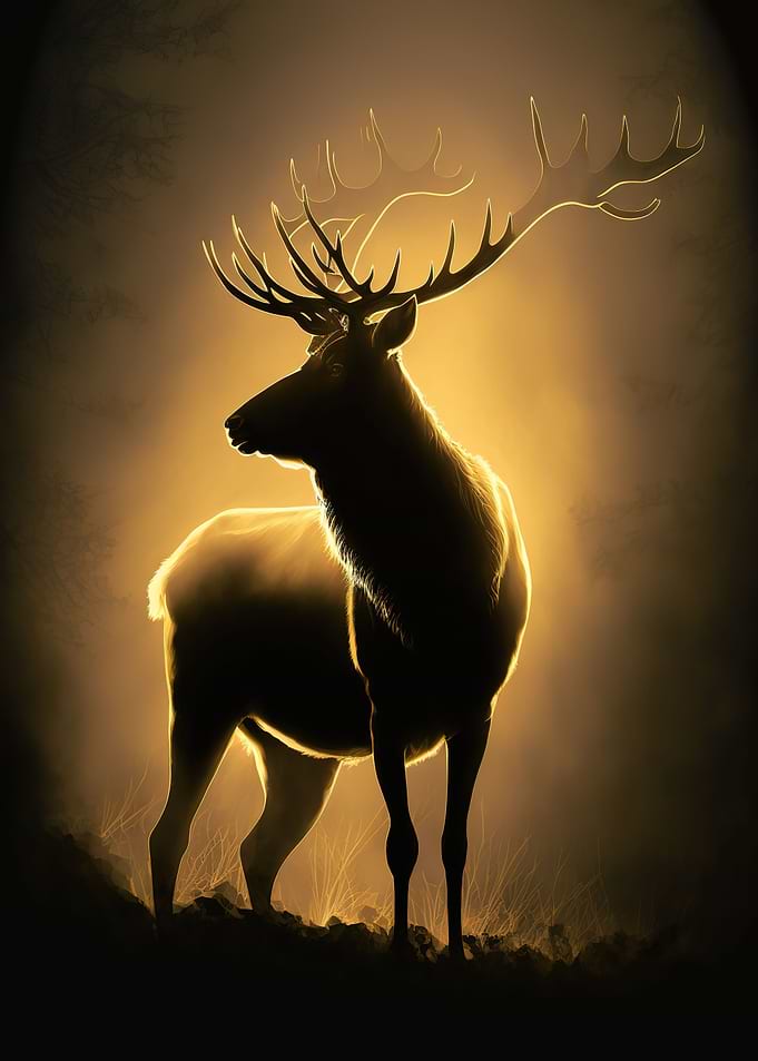 Elk animal