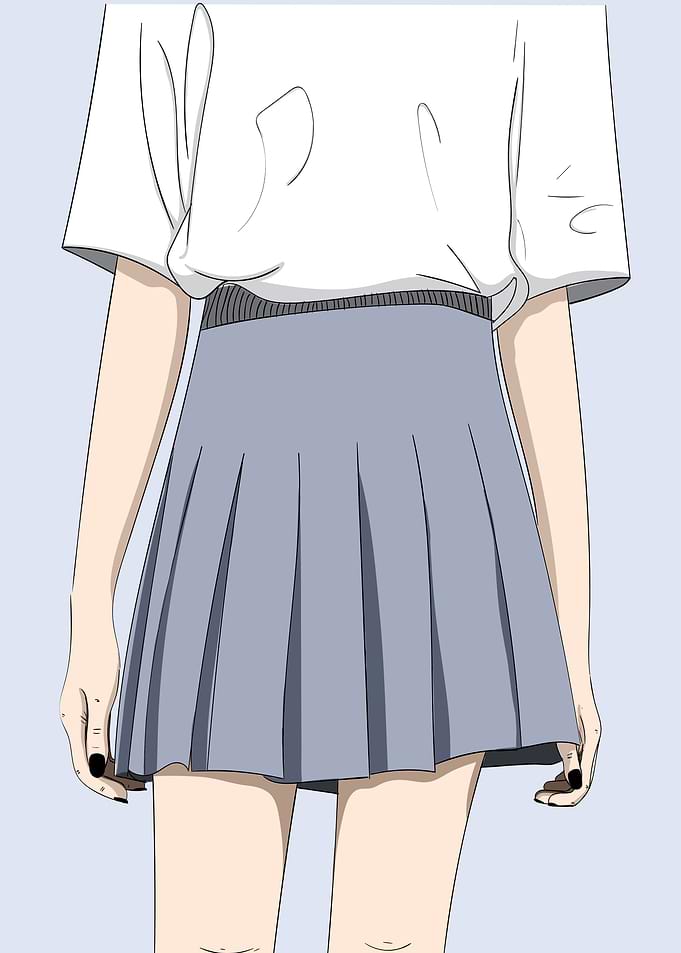 Mini Skirt Woman Fashion