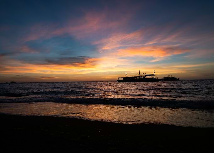Ocean sunset