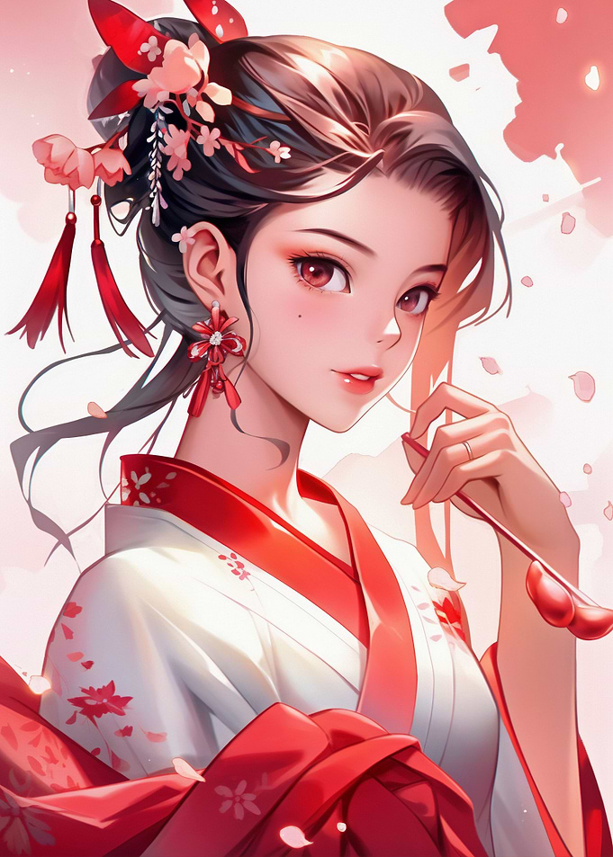 Geisha Anime Girl Japanese