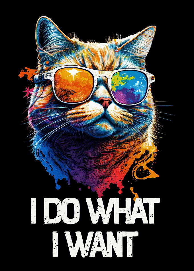 I Do What I Want Cat