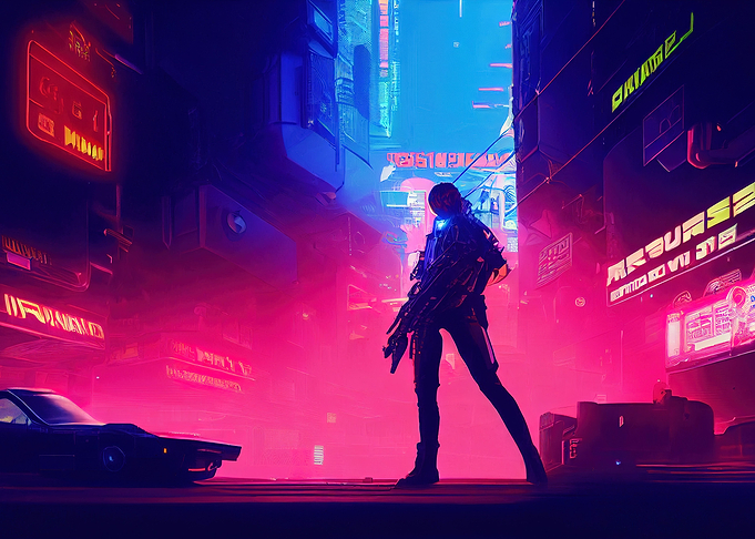 Cyberpunk Neon City