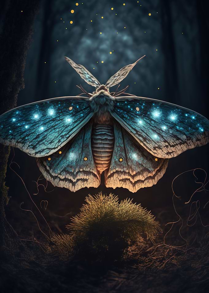 Moth animal