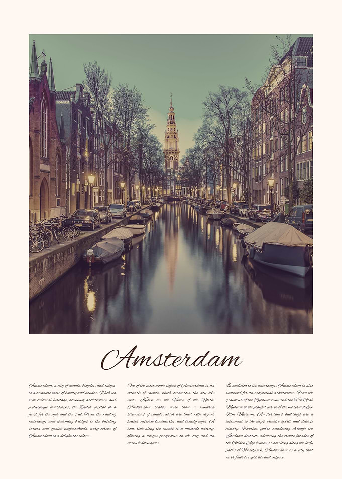 Amsterdam Poster