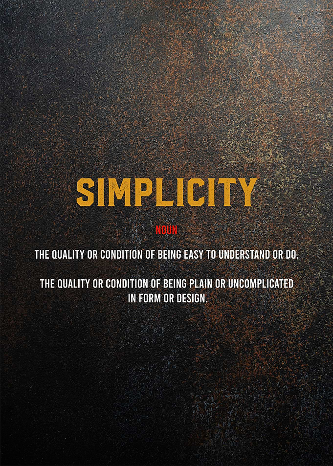 simplicity definition funn