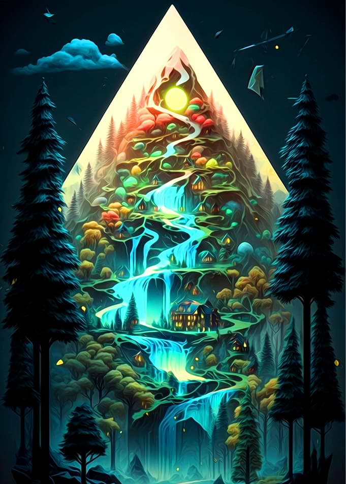 Fantasy landscape
