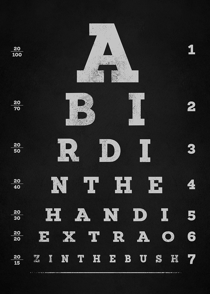 eyes chart diagram