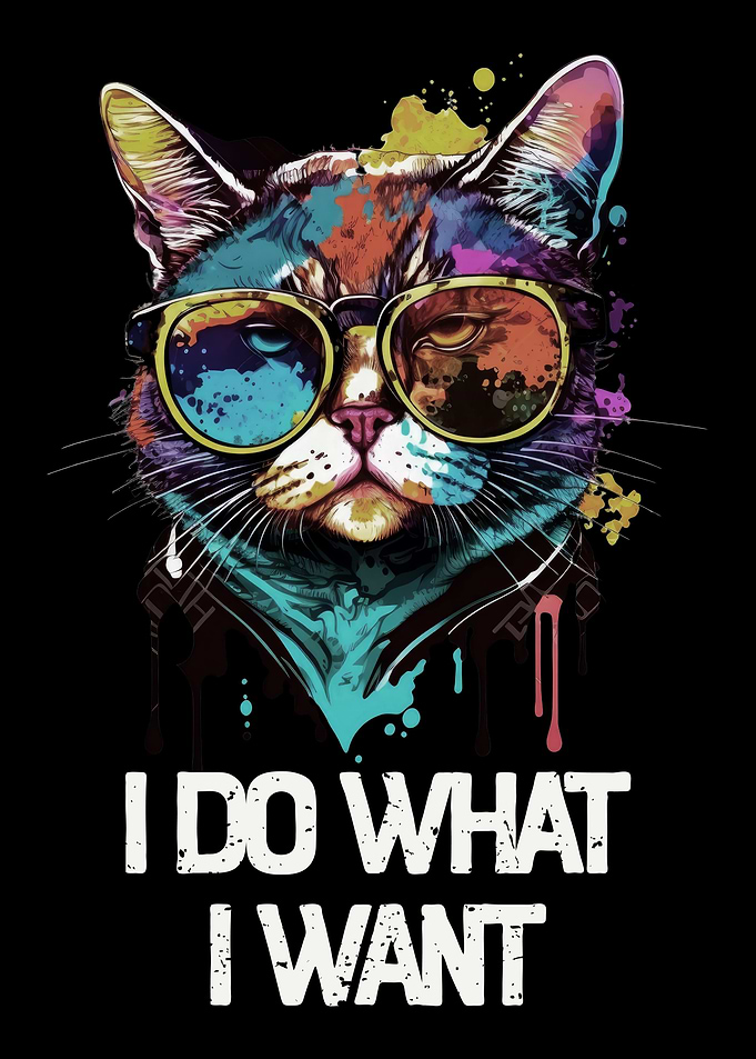 I Do What I Want Cat