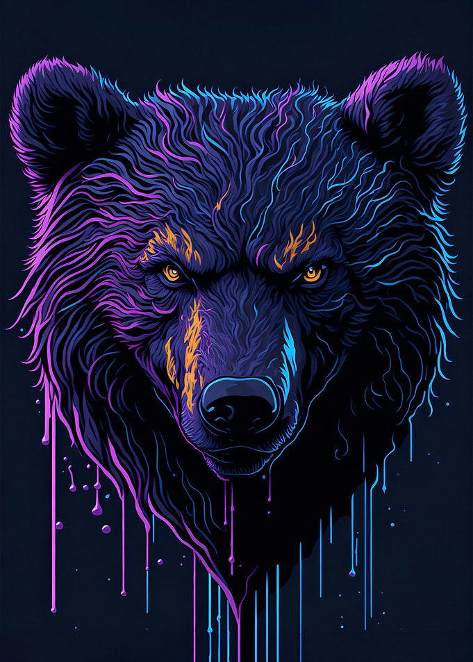 Splash Bear Dripping