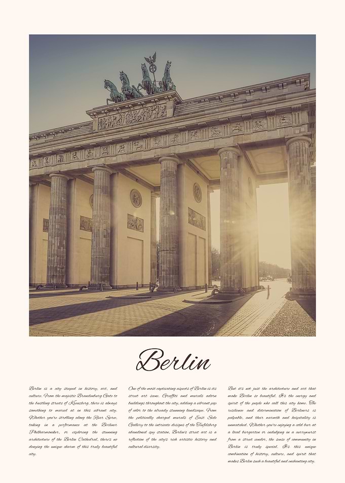 Berlin Poster
