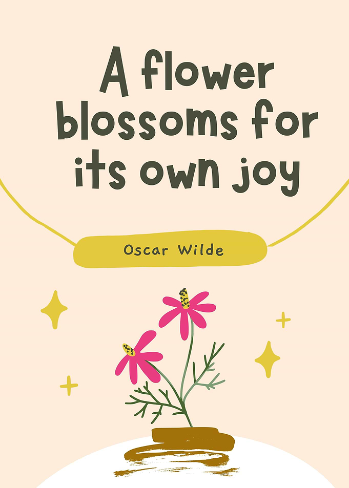 flower inspirational quote