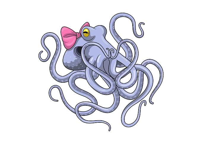 Octopus Ribbon
