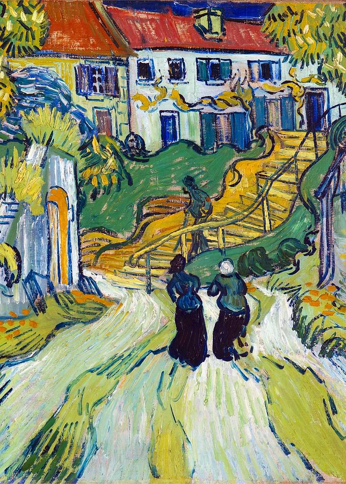 Stairway at Auvers 1890