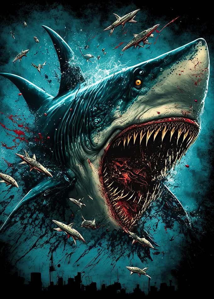 Shark Colorful