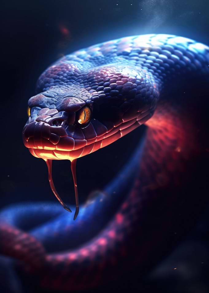 Burning Flame Serpent