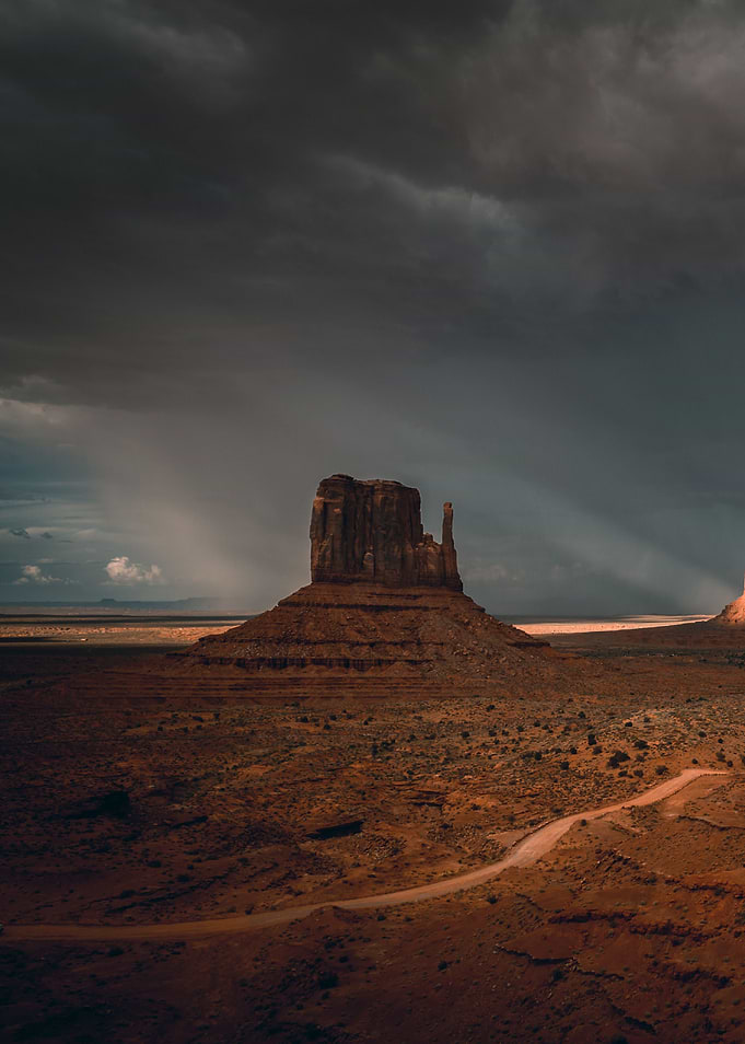 Rainny Rock Mountain