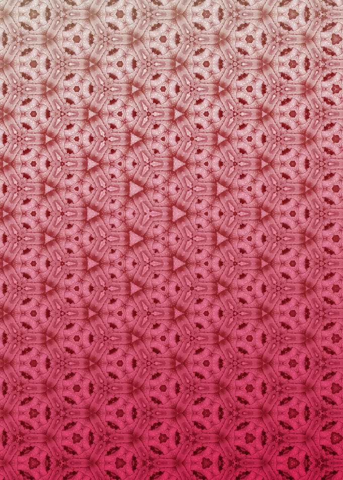 Honeycomb magenta pattern