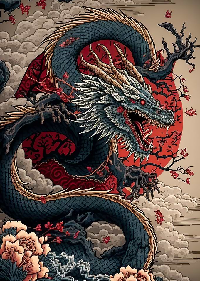 Dragon off Kanagawa
