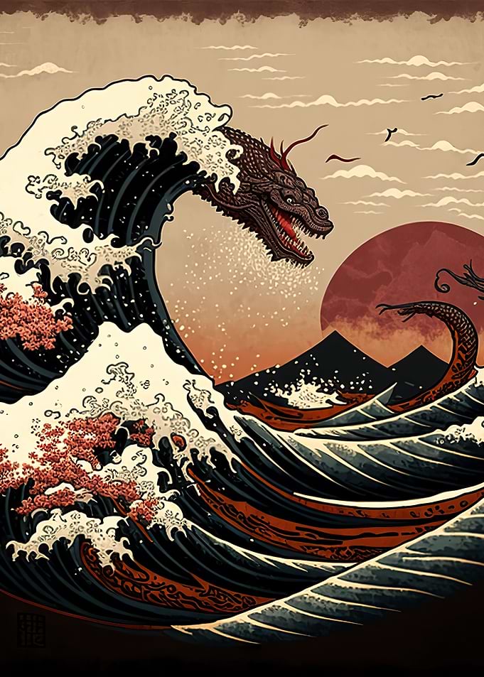 Dragon off Kanagawa