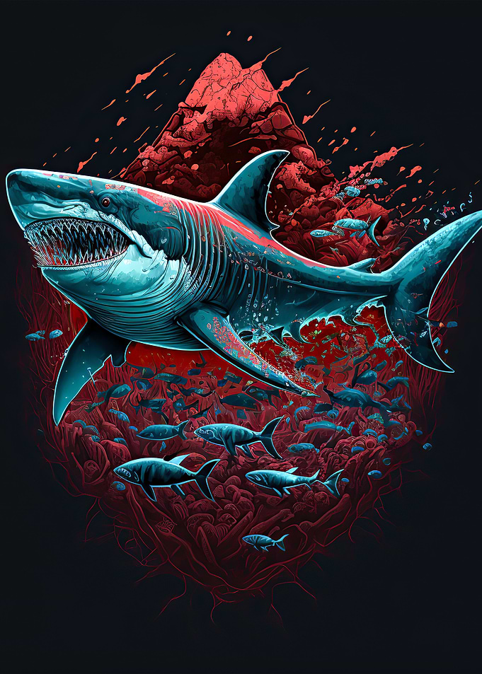 Shark Colorful