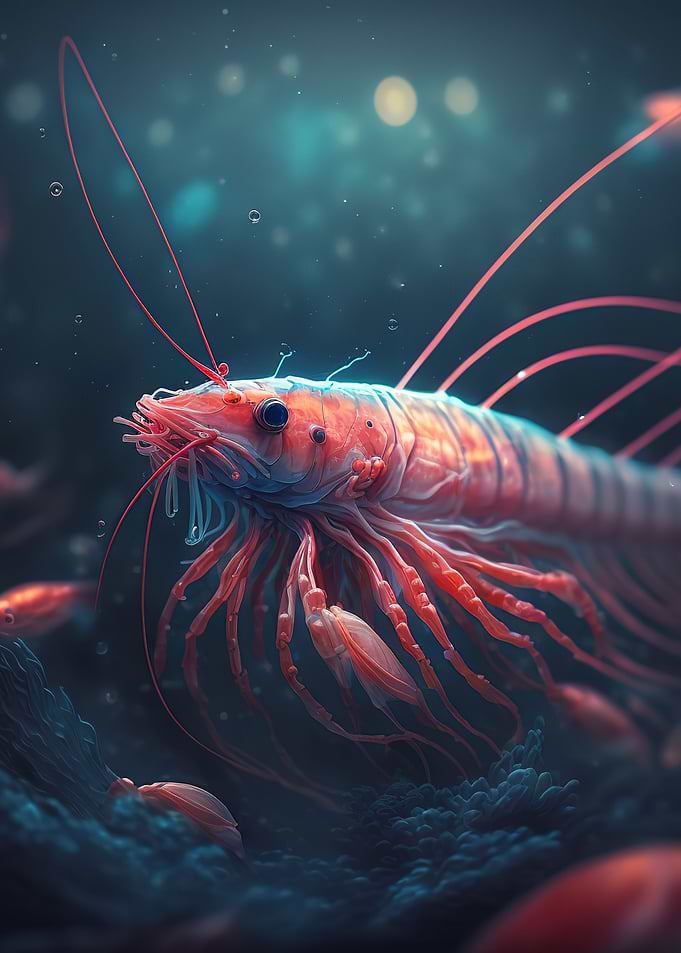 Shrimp animal