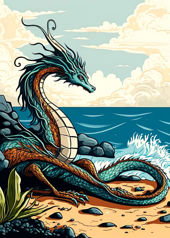 Dragon off Kanagawa