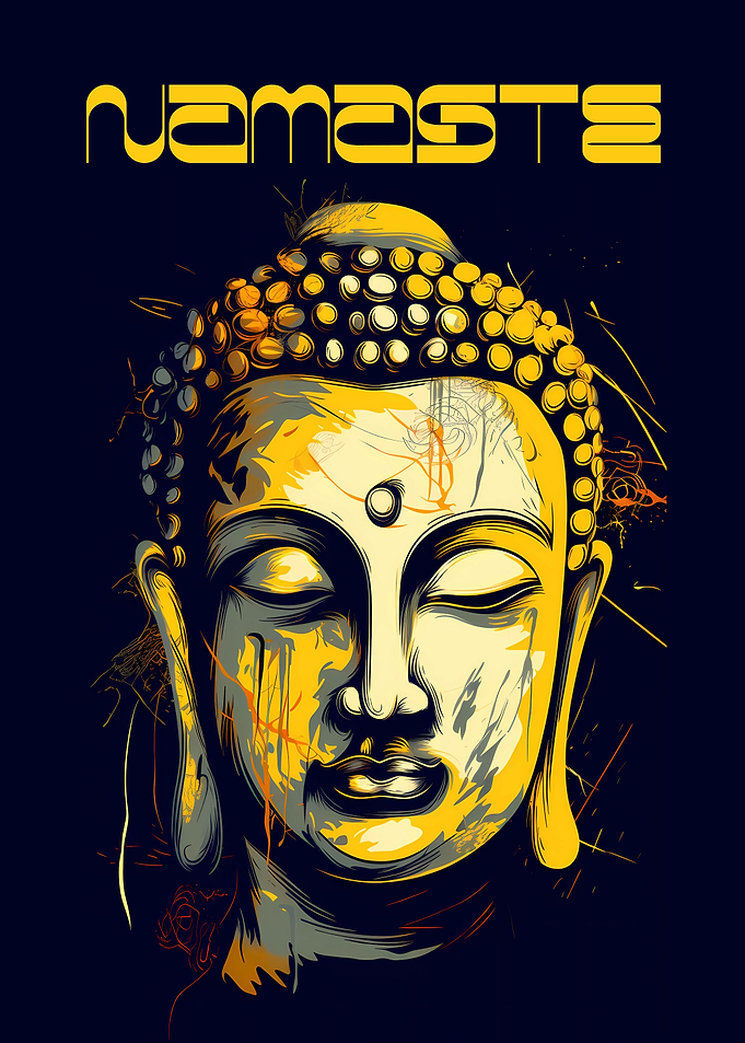 NAMASTE BUDDHA
