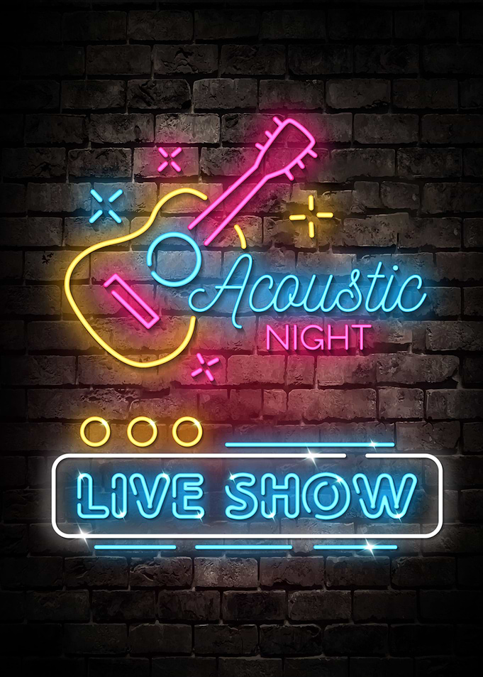 Acoustic Live Show Neon