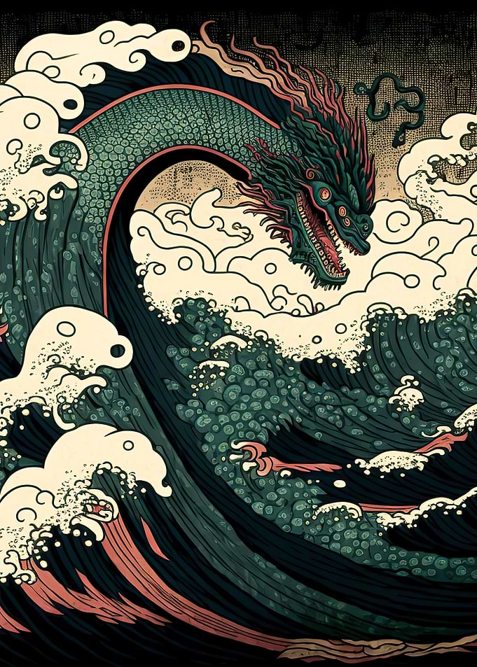 Dragon off Kanagawa