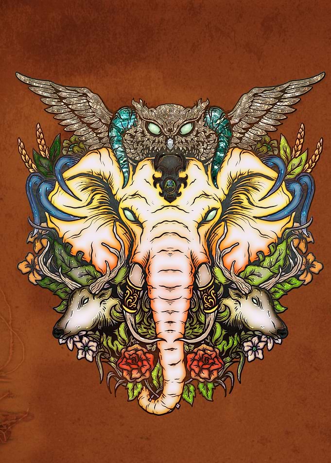 The majestic elephant