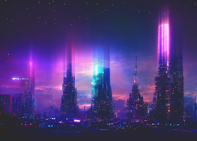 Cyberpunk Neon City