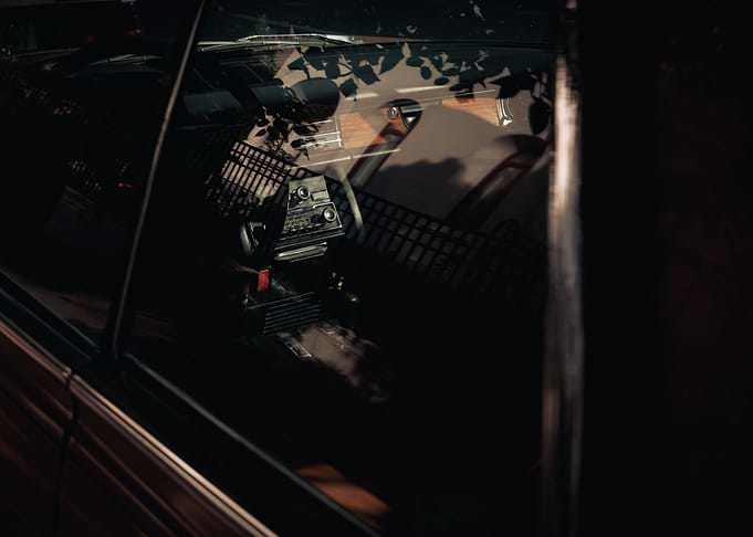 Vintage Mercedes interior