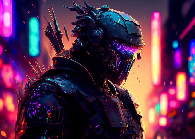 Cyberpunk Warrior