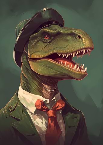 T rex Enchanted world