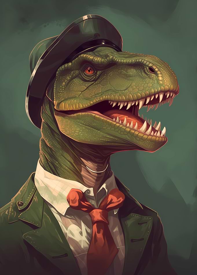 T rex Enchanted world