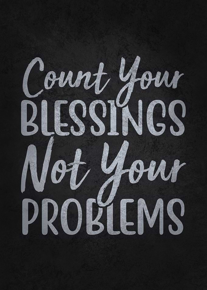 Count Your Blessings