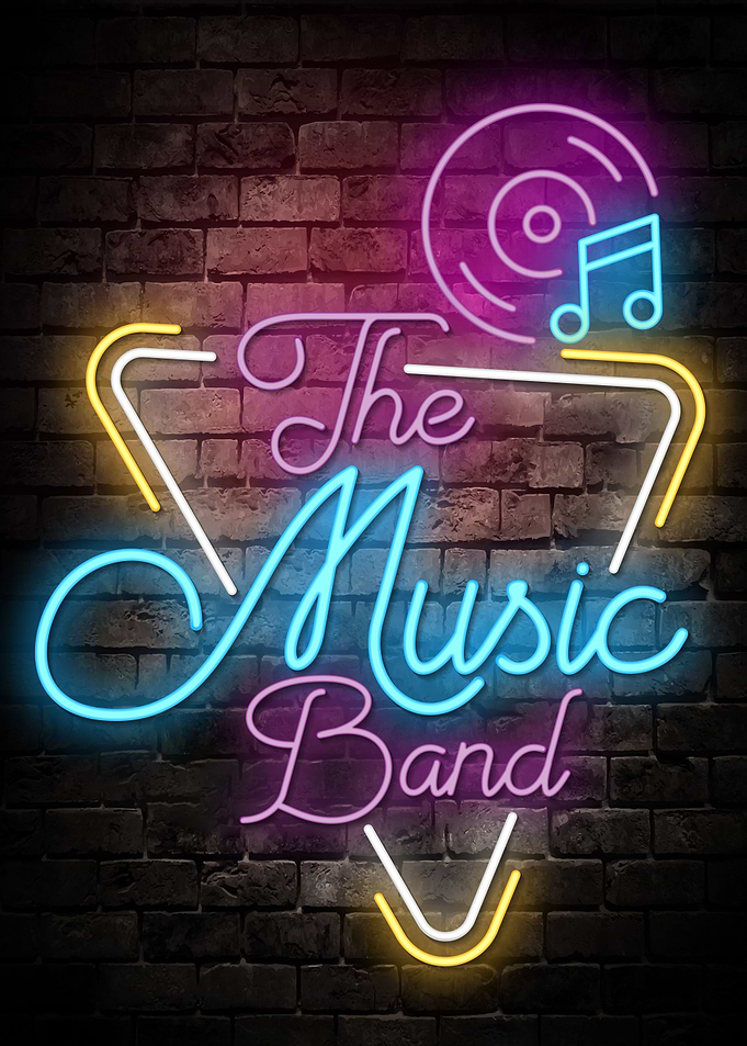 The Music Bard Neon