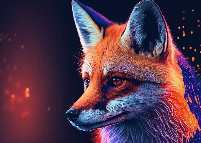 neon fox