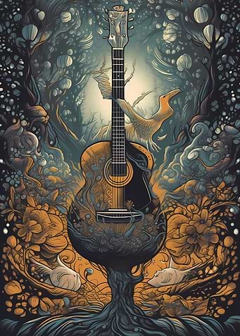 Acoustic Guitar Forest