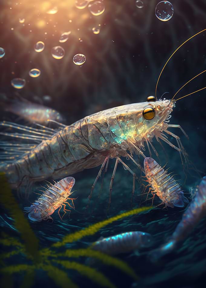Shrimp animal