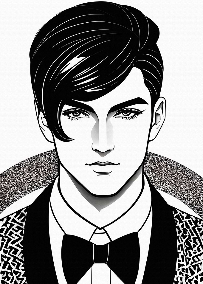 Art Deco Fancy Man