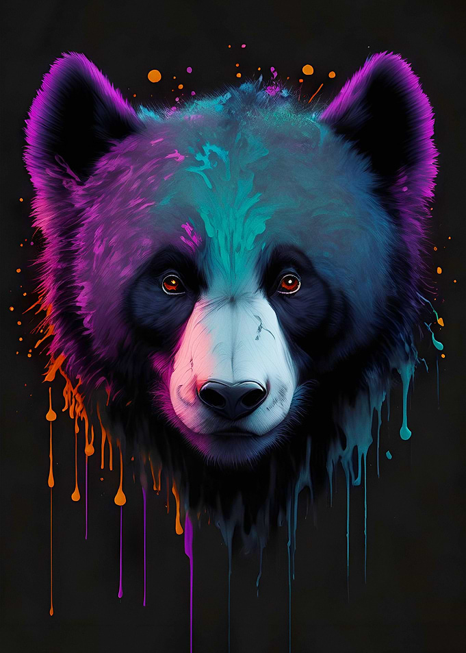 Panda Portrait