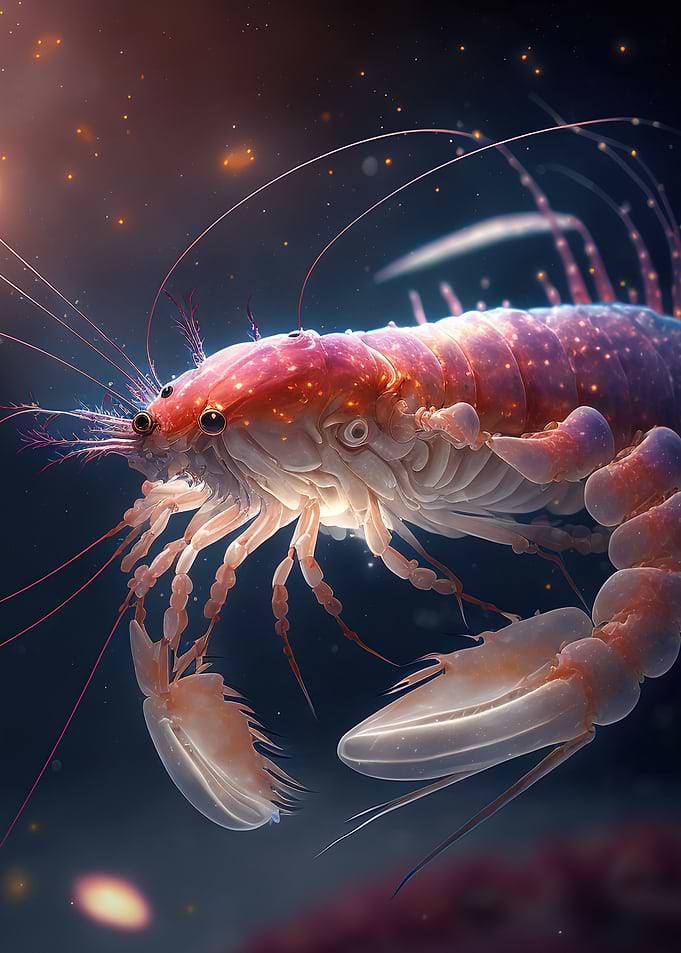 Shrimp animal
