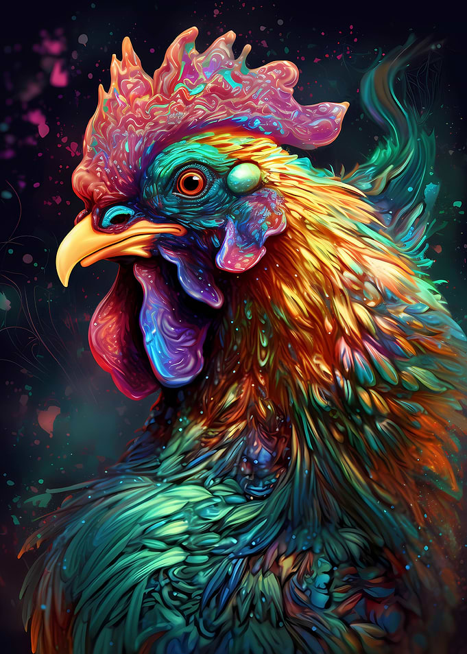 Chicken Whimsical