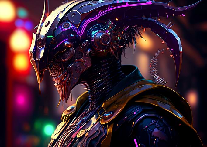 Cyberpunk Warrior