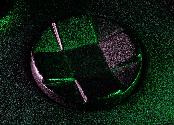 Macro of a joypad